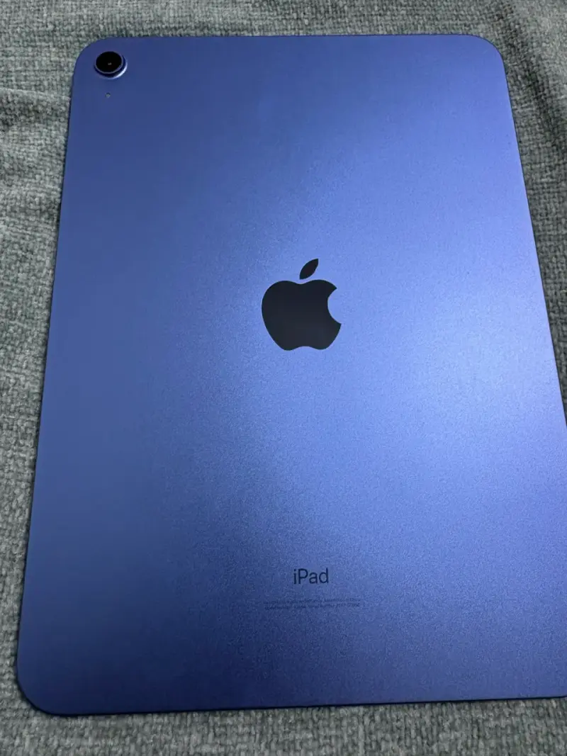 iPad Apple azul en excelente estado - 1