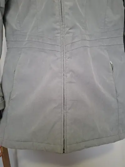 Parka Doite gris con capucha para mujer M - miniatura 3