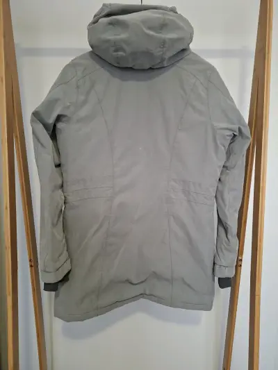 Parka Doite gris con capucha para mujer M - miniatura 4