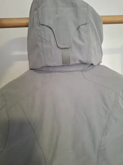 Parka Doite gris con capucha para mujer M - miniatura 5