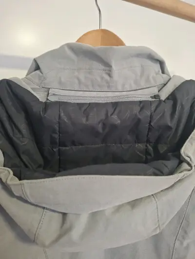 Parka Doite gris con capucha para mujer M - miniatura 6