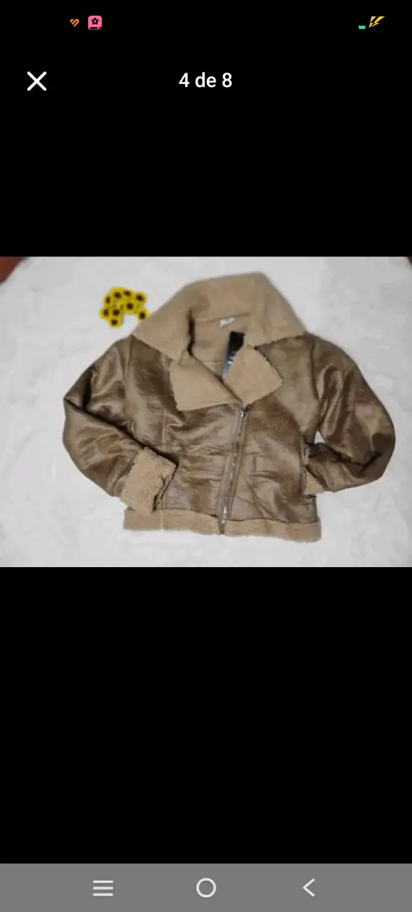 Chaqueta de mujer con forro de chiporro - 3