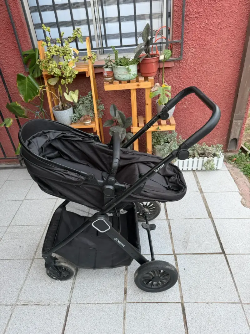 Coche de bebé Bebesit Sunset Isofix negro - 1