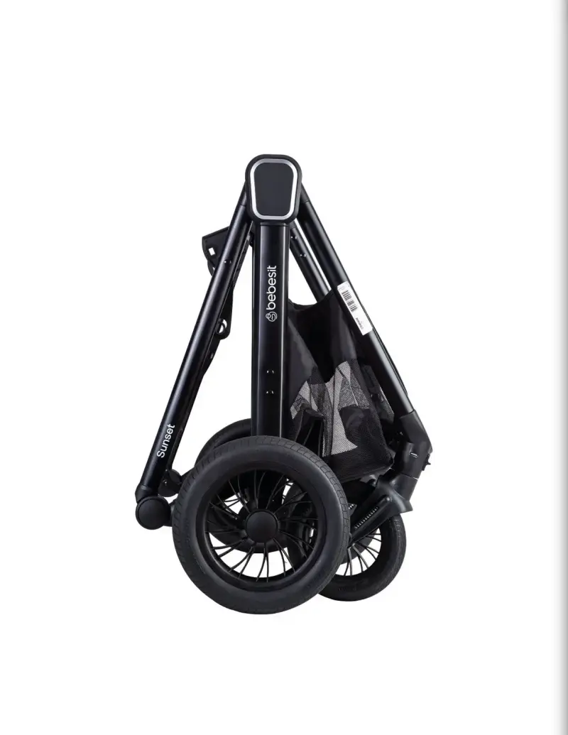 Coche de bebé Bebesit Sunset Isofix negro - 4