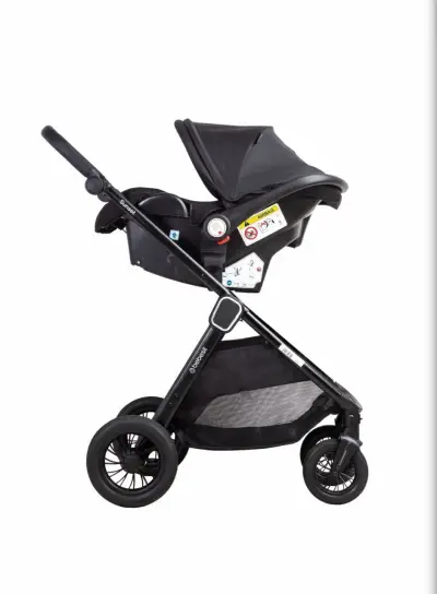 Coche de bebé Bebesit Sunset Isofix negro - miniatura 5