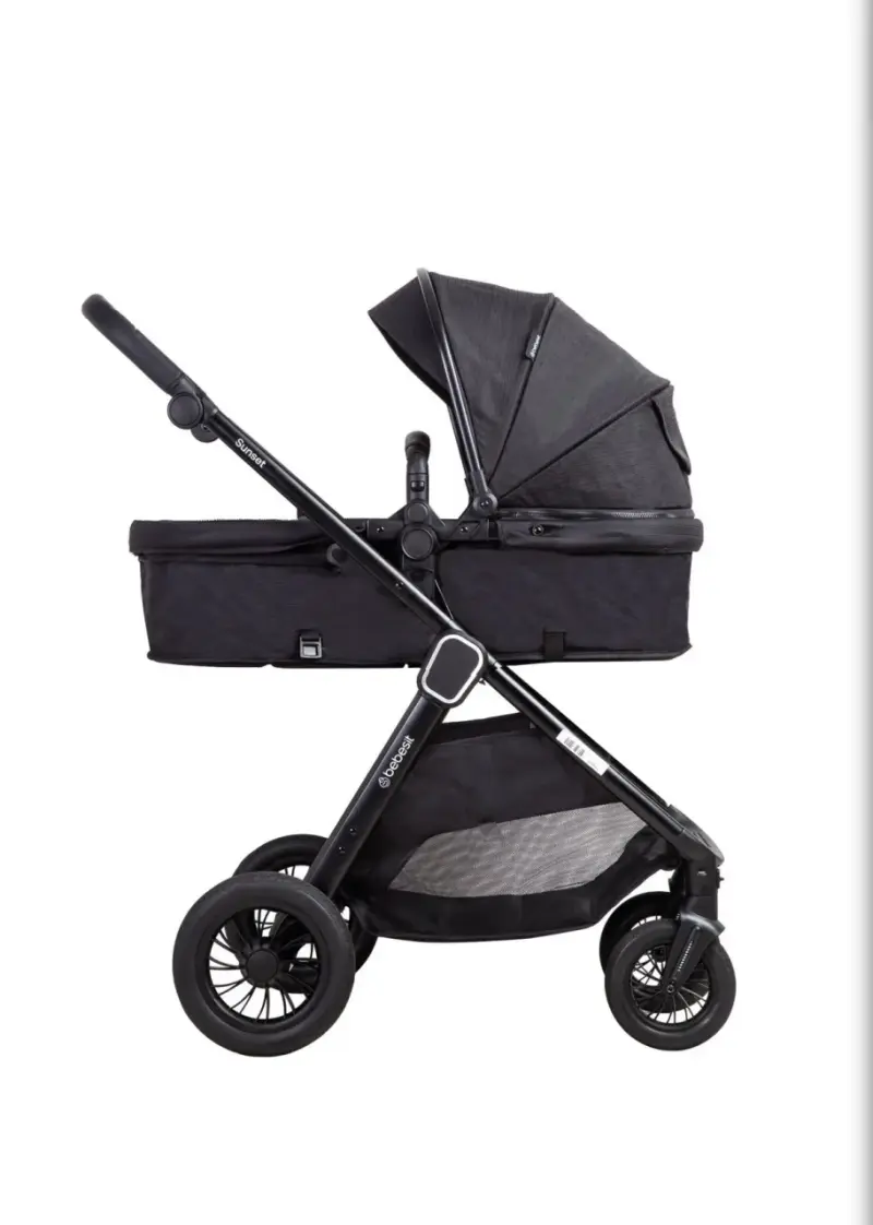 Coche de bebé Bebesit Sunset Isofix negro - 6