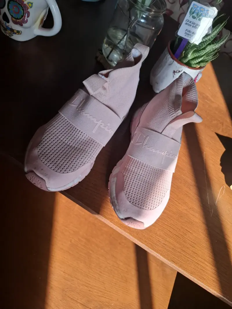 Zapatillas deportivas rosadas Champion para mujer - 1