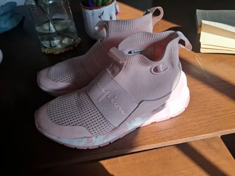 Zapatillas deportivas rosadas Champion para mujer - 2