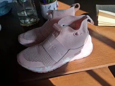 Zapatillas deportivas rosadas Champion para mujer - miniatura 2