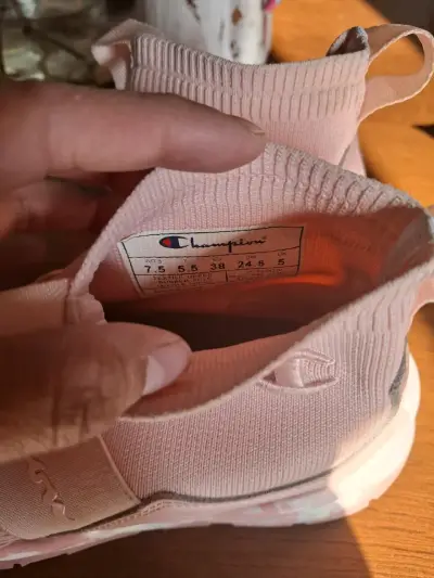 Zapatillas deportivas rosadas Champion para mujer - miniatura 3