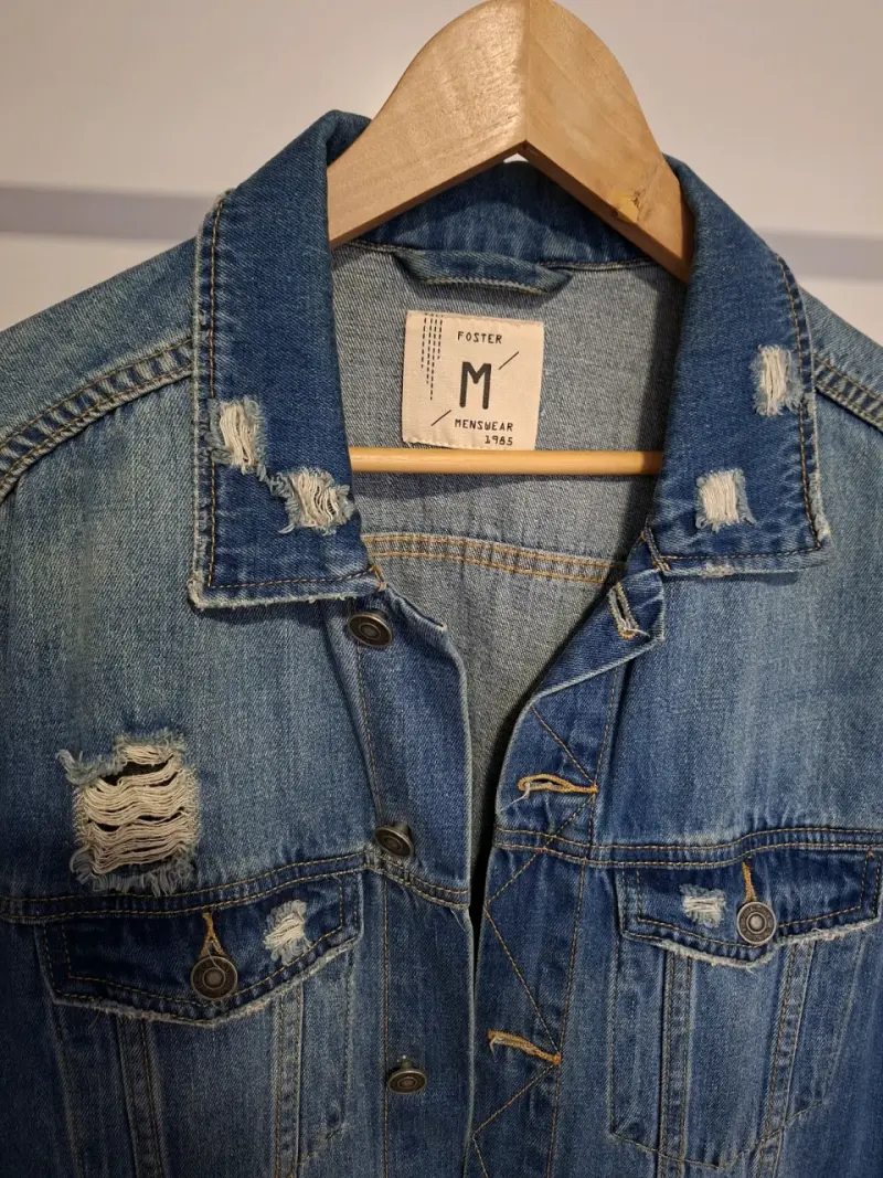 Chaqueta Foster de mezclilla M - 2