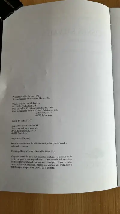 Libro Cisnes Salvajes de Jung Chang - miniatura 3