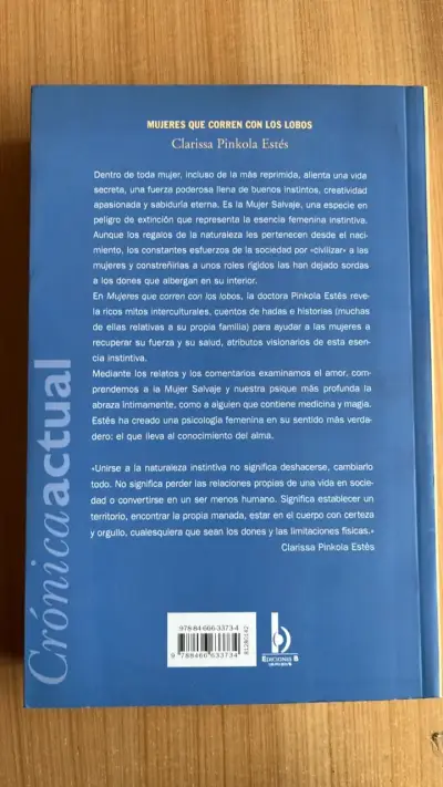 Libro Mujeres que Corren con los Lobos de Clarissa Pinkola Estés - miniatura 2