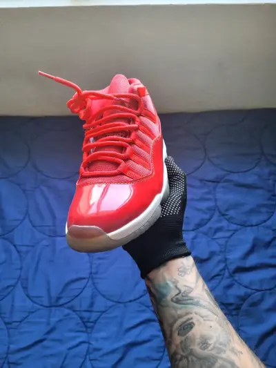 Zapatillas deportivas rojas para hombre - miniatura 1