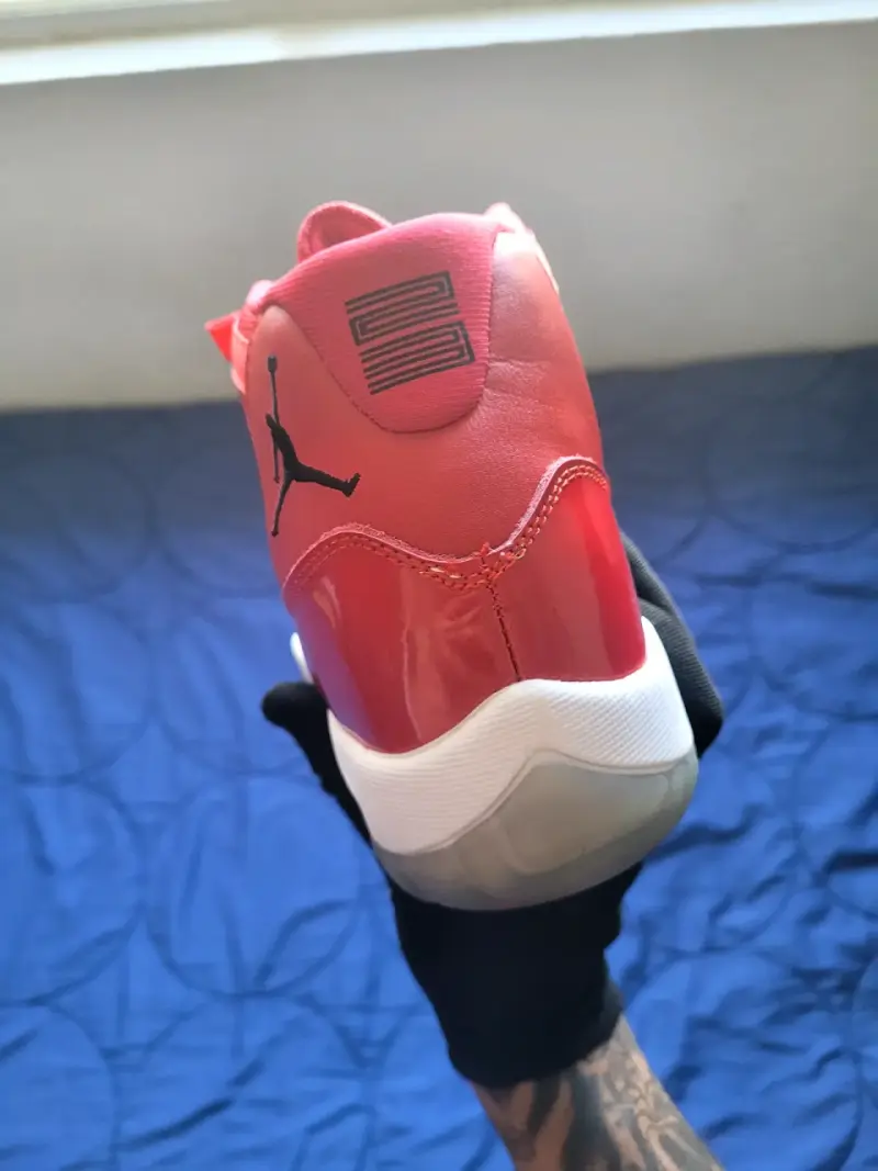 Zapatillas deportivas rojas para hombre - 4