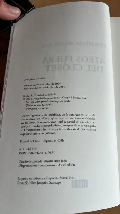Libro 'Ateos Fuera del Clóset' de Cristóbal Bellolio - miniatura 3