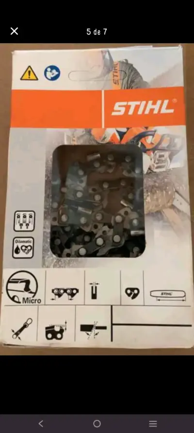 Motosierra Stihl MS210 en buen estado - miniatura 2