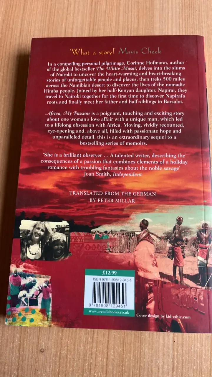 Libro 'Africa My Passion' de Corinne Hofmann - 2