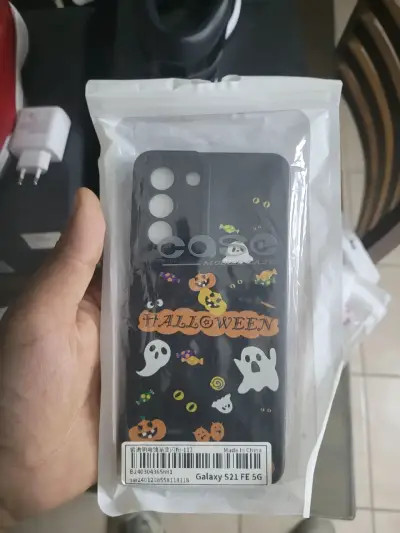 Funda protectora para Galaxy S21 FE 5G color lila - miniatura 2