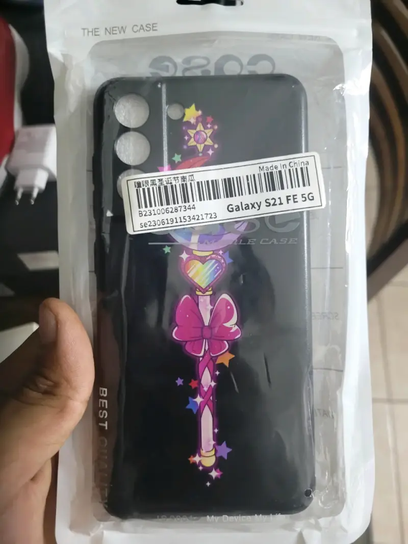 Funda protectora para Galaxy S21 FE 5G color lila - 4