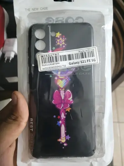 Funda protectora para Galaxy S21 FE 5G color lila - miniatura 4