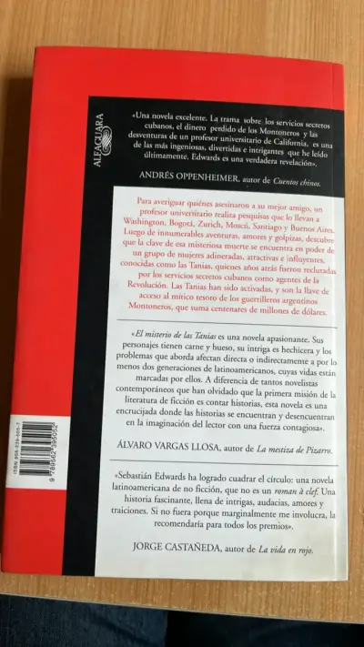 Libro 'El misterio de las Tanias' de Sebastián Edwards - miniatura 2