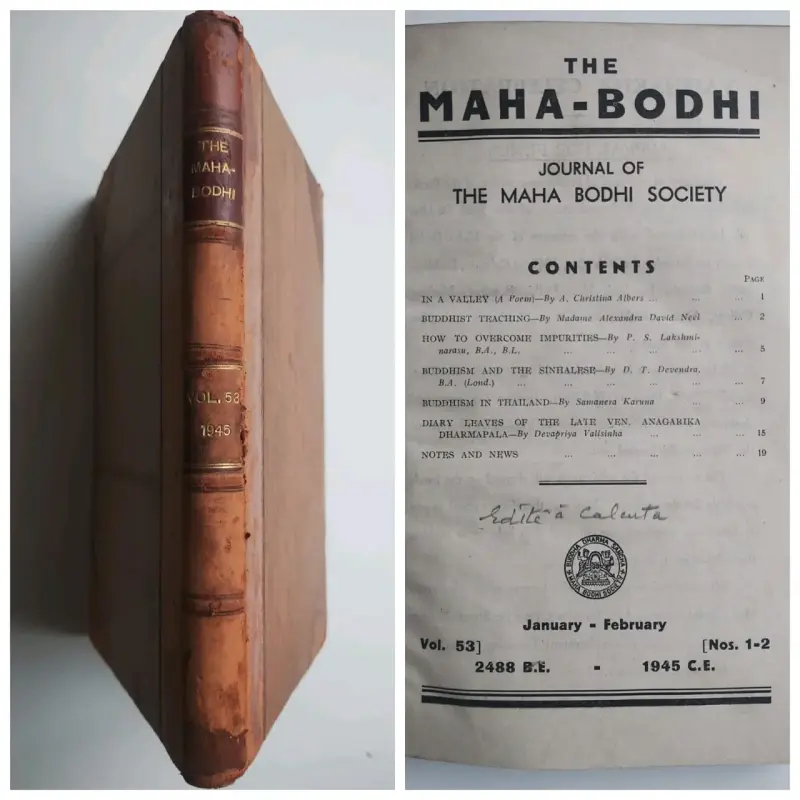 Revista The Maha Bodhi Vol. 53, 1945 - 1