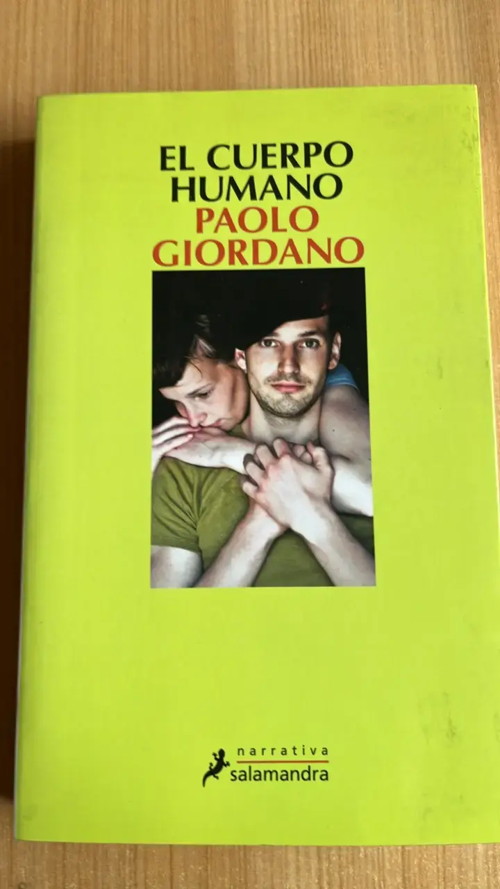 Libro 'El Cuerpo Humano' de Paolo Giordano - 1