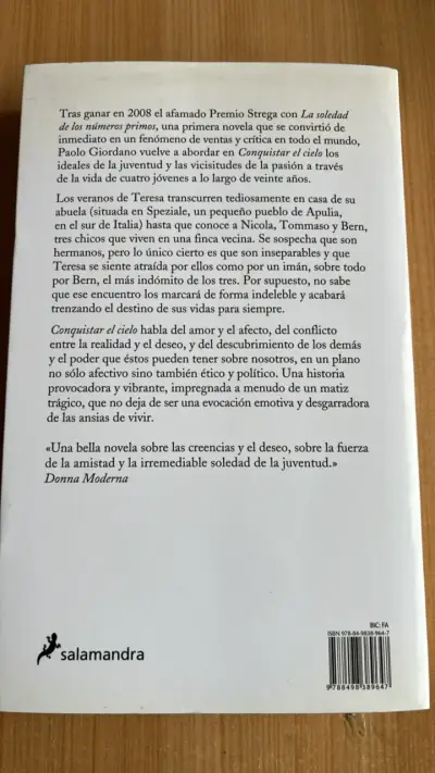 Libro 'Conquistar el Cielo' de Paolo Giordano - miniatura 2