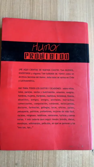 Libro Humor Prohibido de Checho Hirane - miniatura 2