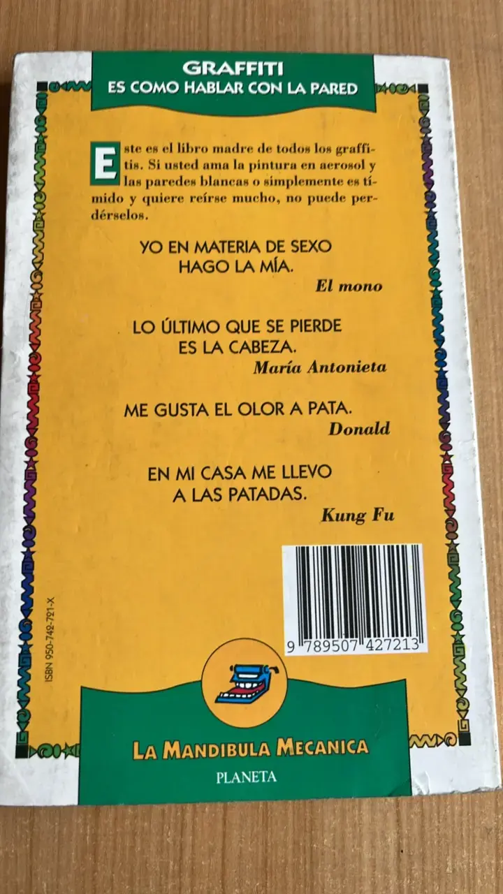 Libro 'Graffiti: Es Como Hablar Con La Pared' de Alejandro H. González - 2