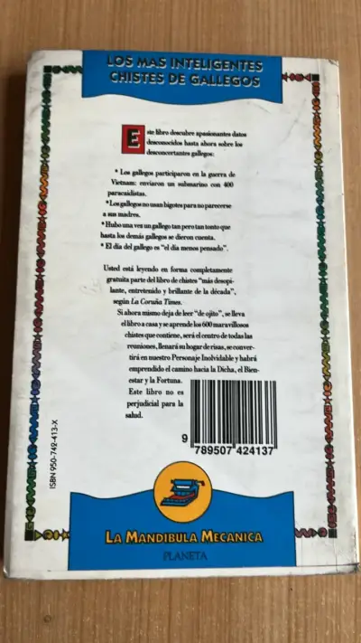 Libro 'Los Más Inteligentes Chistes de Gallegos' de Pepe Muleiro - miniatura 2