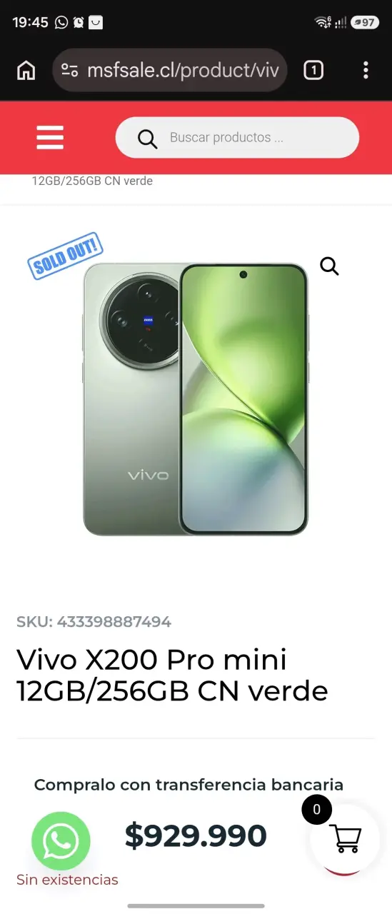 Smartphone Vivo X200 Pro Mini con cámara Zeiss - 5