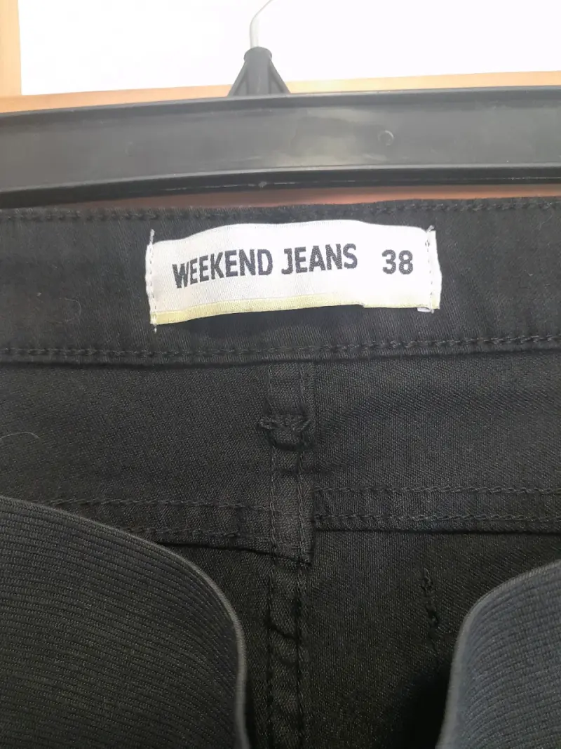 Pantalones negros de maternidad Weekend Jeans - 5