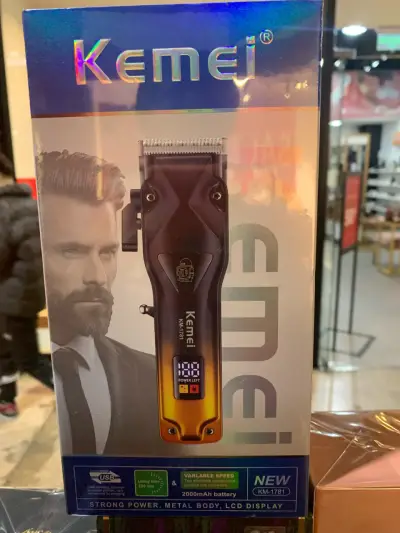 Cortadora de Pelo Kemei KM-1781 Recargable - miniatura 1