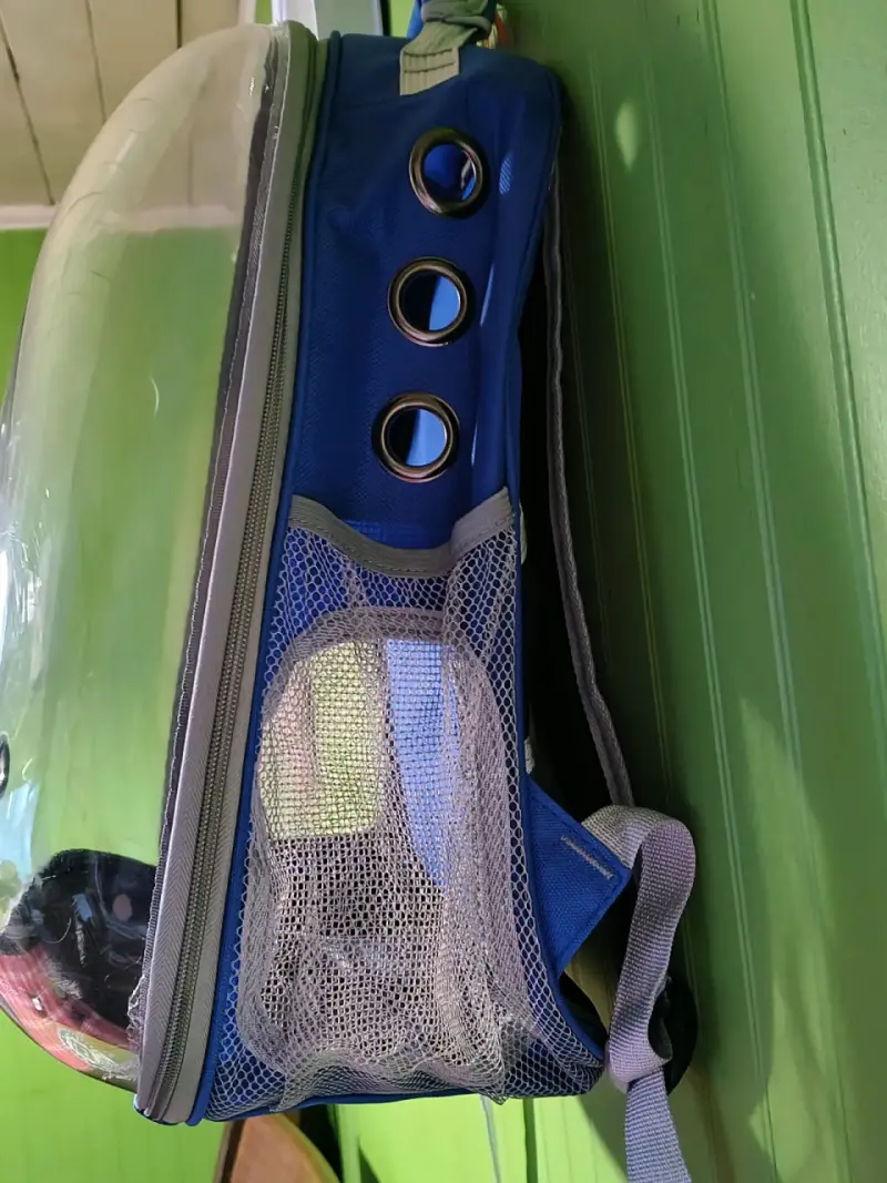 Mochila transportadora para mascotas con ventana transparente - 2