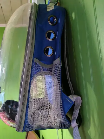 Mochila transportadora para mascotas con ventana transparente - miniatura 2