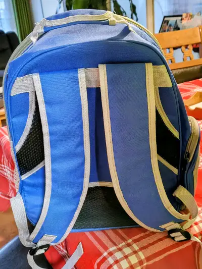 Mochila transportadora para mascotas con ventana transparente - miniatura 3