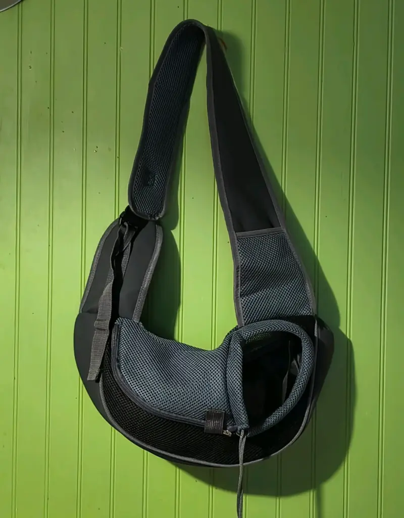 Bolso bandolera ergonómico para mascotas