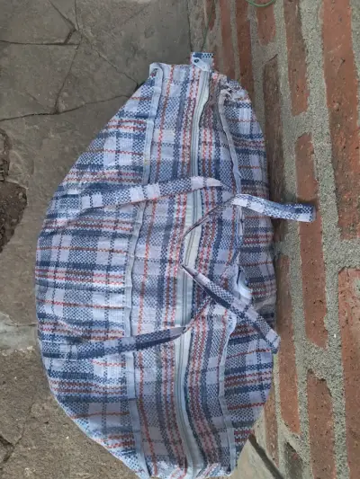 Bolso de tela grande con cierre - miniatura 1