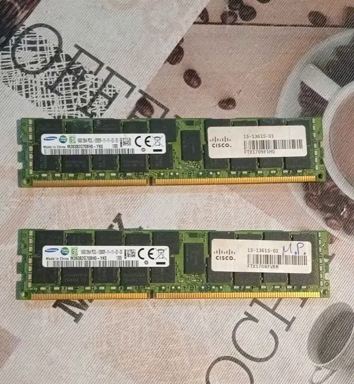 Memorias RAM Samsung 16GB DDR3 para Servidor