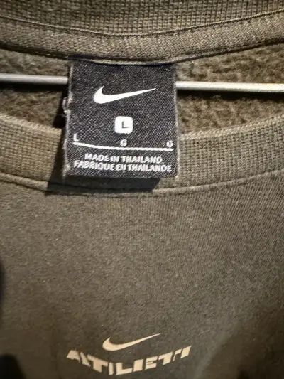 Polerón Nike verde talla L - miniatura 2
