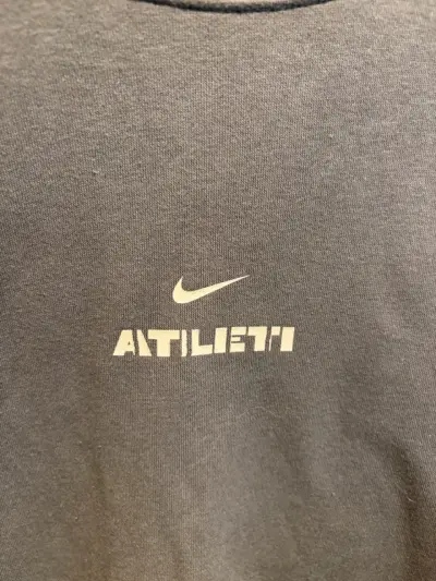 Polerón Nike verde talla L - miniatura 5