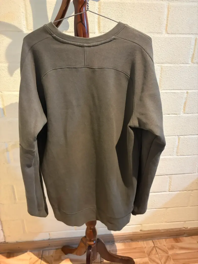Polerón Nike verde talla L - 6