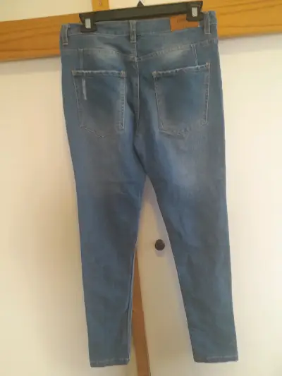 Jeans de niño desgastados azul claro - miniatura 2