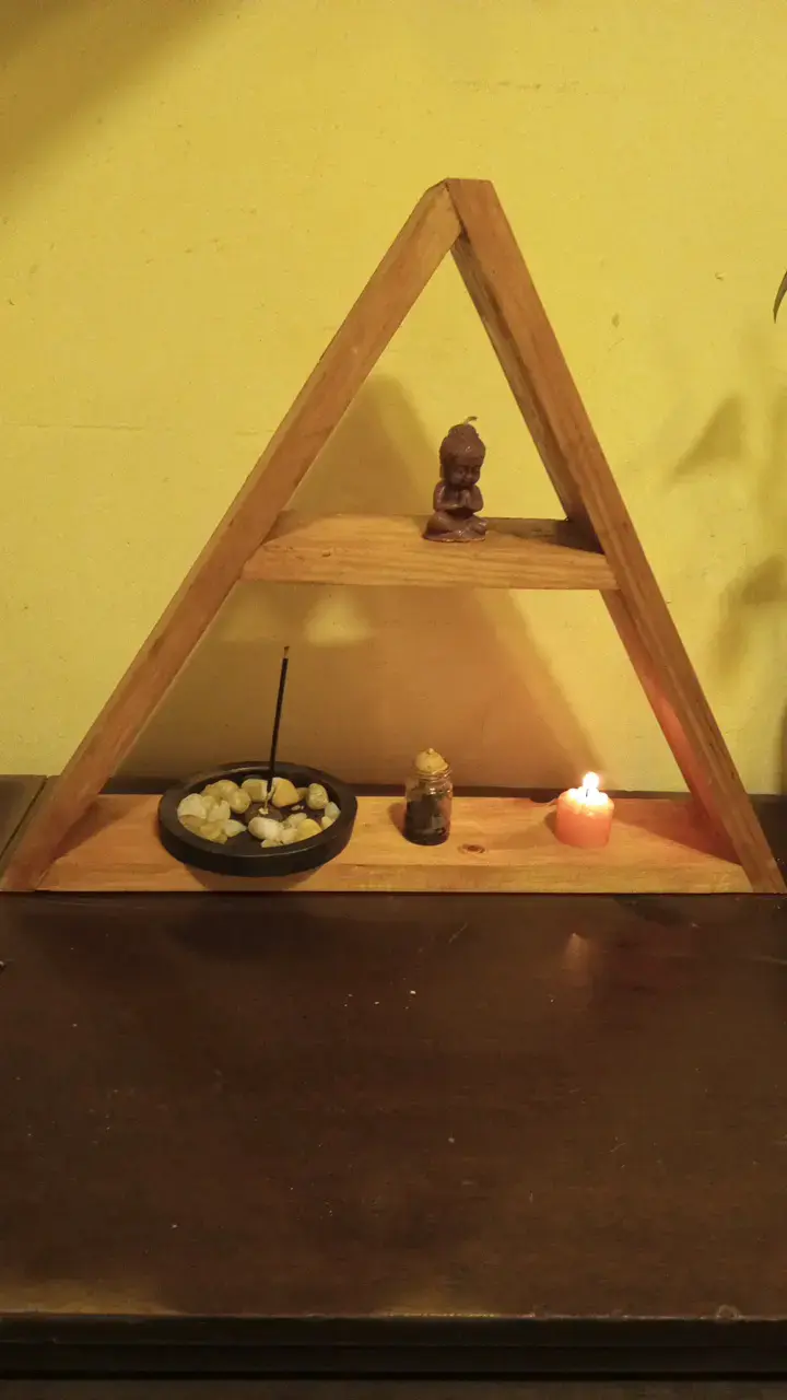 Mini altar con accesorios incluidos