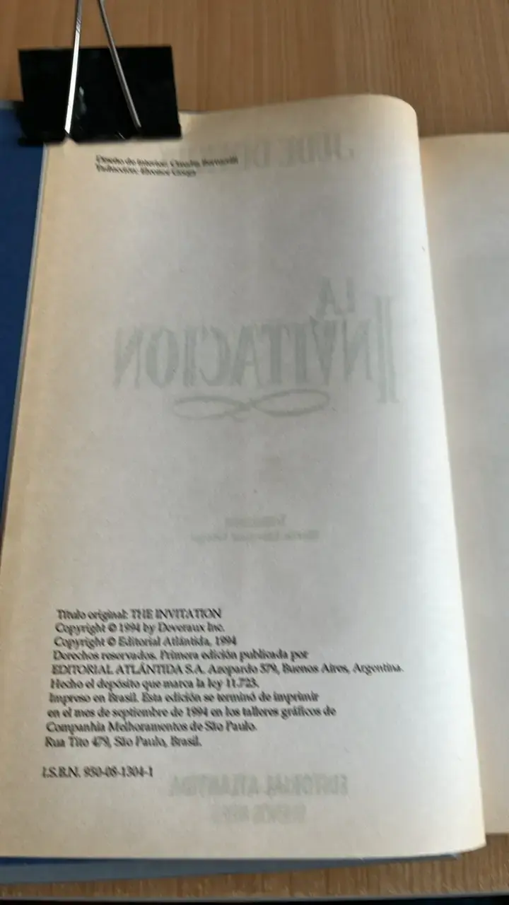 Libro 'La Invitación' de Jude Deveraux - 4