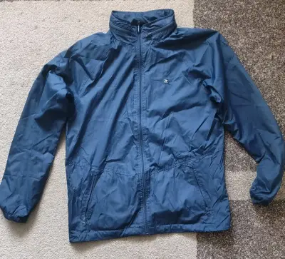 Chaqueta cortaviento azul para hombre - miniatura 1