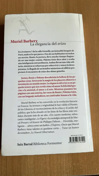 Libro 'La elegancia del erizo' de Muriel Barbery - miniatura 2