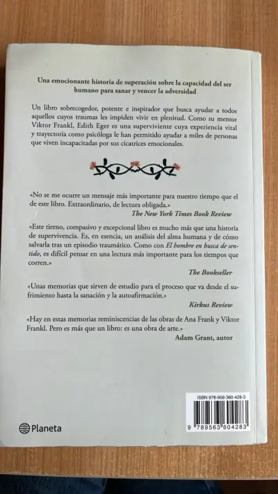 Libro 'La Bailarina de Auschwitz' de Edith Eger - miniatura 2